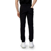 Black Cotton Joggers (Workout Pants)
